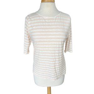 Michelle by commune striped‎ shirt modal size M